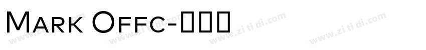 Mark Offc字体转换 Mark Offc字体转换